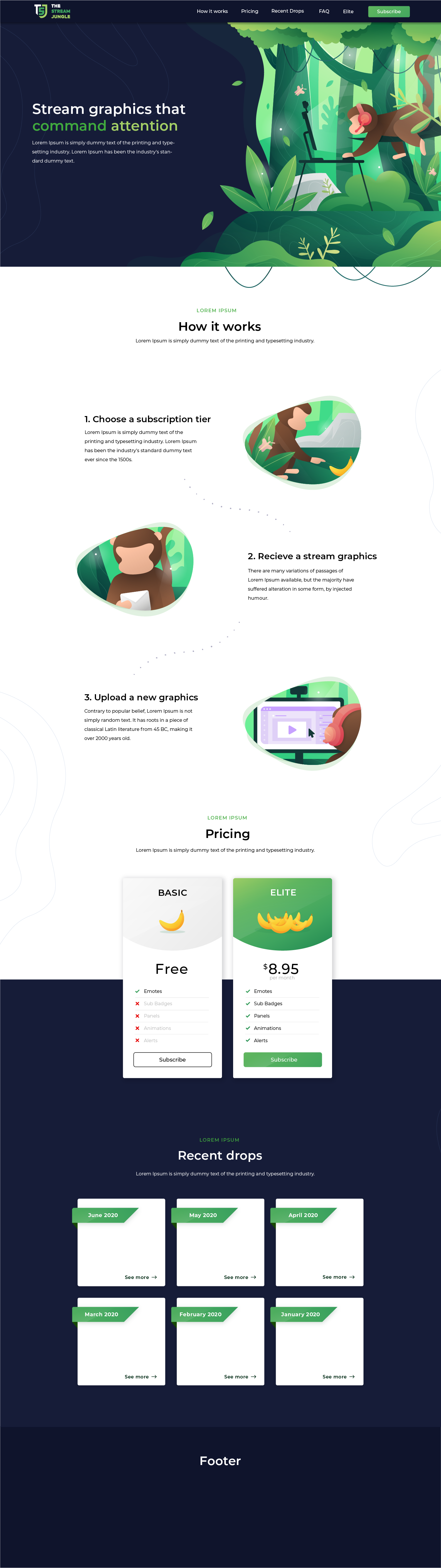 The Stream Jungle hidden section preview